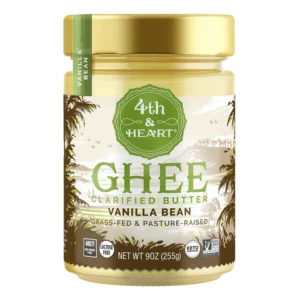 4TH & HEART: Vanilla Bean Ghee, 9 oz