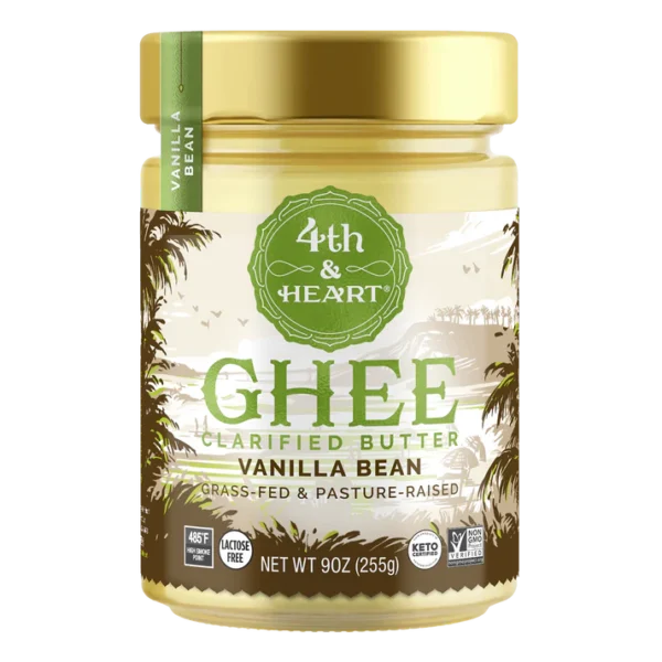 4TH & HEART: Vanilla Bean Ghee, 9 oz