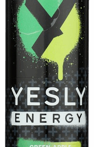 YESLY: Green Apple Energy Drink, 12 fo