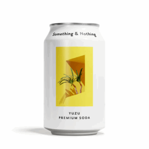 SOMETHING AND NOTHING: Yuzu Premium Soda, 12 fl oz
