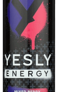 YESLY: Mixed Berry Energy Drink, 12 fo