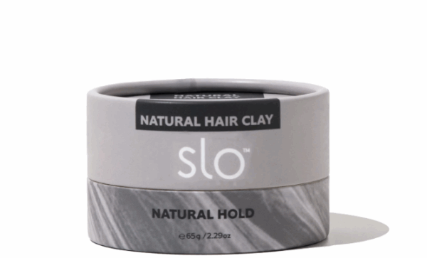SLO: Natural Hair Clay Natural Hold, 2.29 oz
