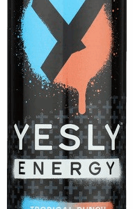 YESLY: Tropical Punch Energy Drink, 12 fo