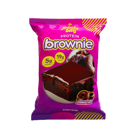 PRIME BITES: Glazed Chocolate Donut Bar, 2.29 oz