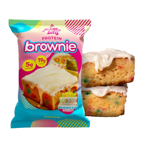 PRIME BITES: Birthday Cake Blondie, 2.29 oz