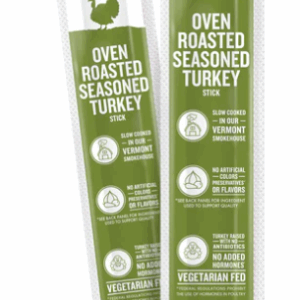VERMONT SMOKE: Oven Roasted Seasoned Turkey Sticks, 1 oz