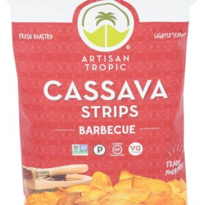 ARTISAN TROPIC: Barbecue Cassava Strips, 4.5 oz
