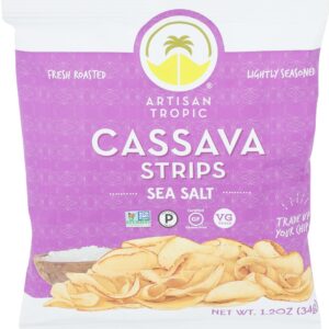 ARTISAN TROPIC: Cassava Strips Sea Salt, 1.2 oz