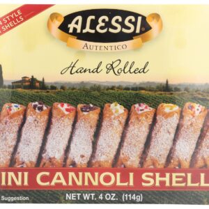 ALESSI: Mini Cannoli Shells, 4 oz