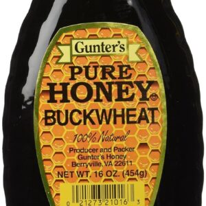 GUNTERS: Pure Honey Buckwheat, 16 oz