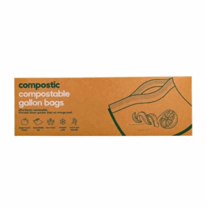 COMPOSTIC: Compostable Gallon Bags, 10 ea