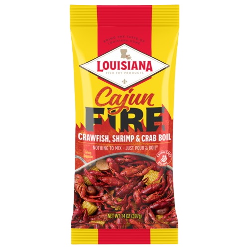 LOUISIANA FISH FRY: Cajun Fire Boil, 14 oz