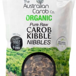 AUSTRALIAN CAROB CO: Pure Raw Carob Kibble Nibbles, 7.05 oz