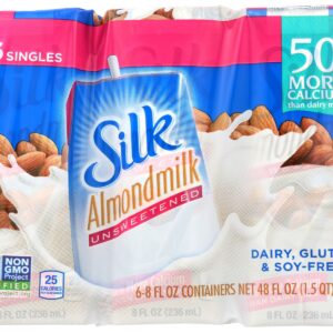 SILK: Unsweet Almondmilk, 48 oz