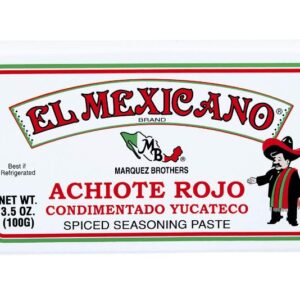 EL MEXICANO: Red Achiote Paste, 3.5 oz