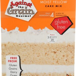 AGAINST THE GRAIN: Epic Moist Yellow Cake Mix, 19.75 oz