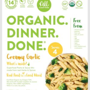 ALL CLEAN FOOD: Creamy Garlic Pasta, 7.7 oz