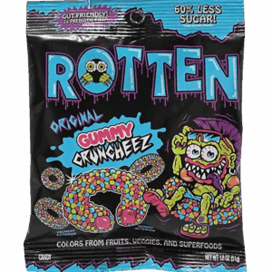 ROTTEN: Original Gummy Cruncheez Single Serve, 1.8 oz