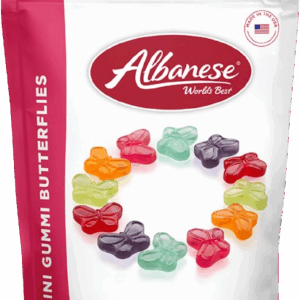 ALBANESE: Mini Gummi Butterflies, 9 oz