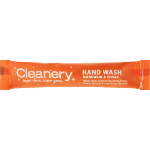 CLEANERY: Hand Wash Mandarin and Cedar Single, 0.44 oz
