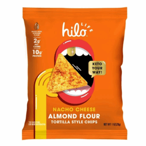 HILO LIFE SNACKS: Nacho Cheese Tortilla Style Chips, 1 oz