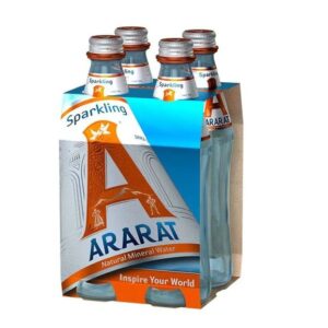 ARARAT: Sparkling Natural Mineral Water 4Pack, 40 fo