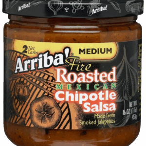 ARRIBA: Fire Roasted Mexican Chipotle Salsa Medium, 16 oz
