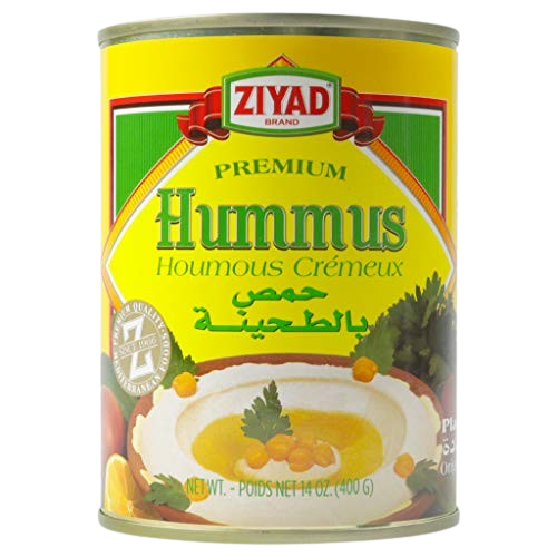 ZIYAD: Hummus with Tahini Sauce Chick Pea Dip, 14 oz