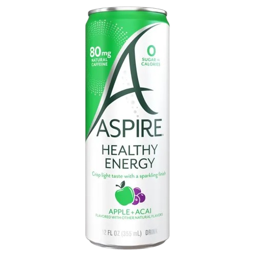 ASPIRE: Apple Acai Healthy Energy Drinks, 12 fo