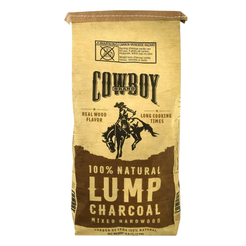 COWBOY CHARCOAL: Hardwood Lump Charcoal, 8.8 lb