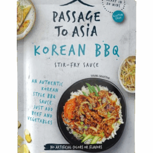 PASSAGE FOODS: Korean BBQ Stir Fry Sauce, 7 oz