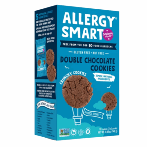 ALLERGY SMART: Double Chocolate Cookies, 4.95 oz