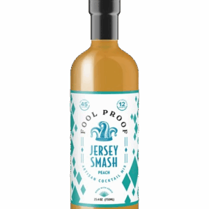 FOOL PROOF MIXERS: Peach Jersey Smash, 25.4 fo