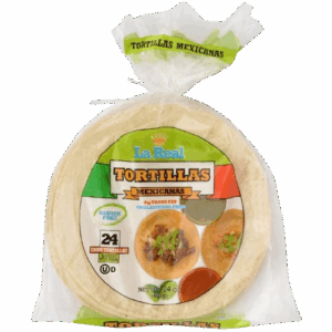 LA REAL: Tortillas Mexicanas Corn, 24 oz