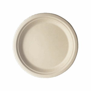 FARMERS FIBER: 9In Compostable Round Plate 20Ct, 1 ea