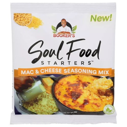 BOOKERS SOUL FOOD STARTERS: Mac and Cheese Seasoning Mix, 1.25 oz