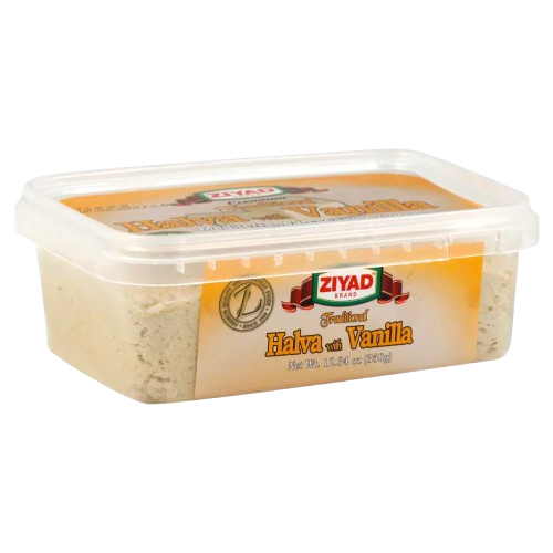 ZIYAD: Halva with Vanilla, 12.34 oz