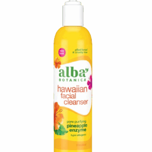 ALBA BOTANICA: Hawaiian Facial Cleanser Papaya Enzyme, 8 oz