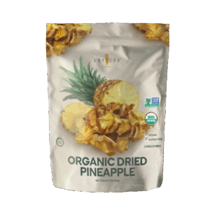 AMPHORA: Organic Soft Dried Pineapple, 3 oz