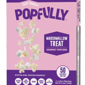POPFULLY: Marshmallow Treat Microwave Popcorn, 8.46 oz