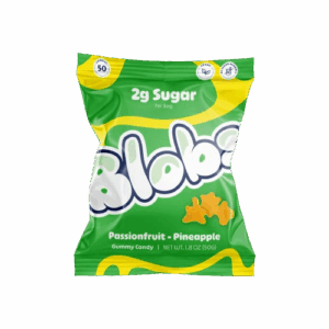 BLOBS: Passionfruit Pineapple Gummy Candy, 1.8 oz