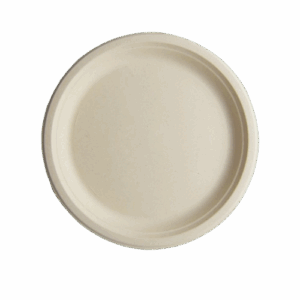 FARMERS FIBER: 10In Compostable Round Plate 20Ct, 1 ea