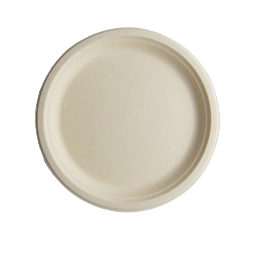 FARMERS FIBER: 10In Compostable Round Plate 20Ct, 1 ea