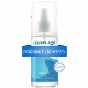 CLEAN AGE: Waves AHA Body Spray, 4 oz