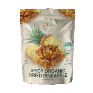 AMPHORA: Organic Spicy Soft Dried Pineapple, 3 oz