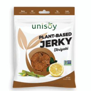 UNISOY: Plant Based Jerky Teriyaki, 3.5 oz
