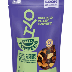 ORCHARD VALLEY HARVEST: Honey Roast Almond Cranberry Blueberry Salad Toppers, 3.5 oz