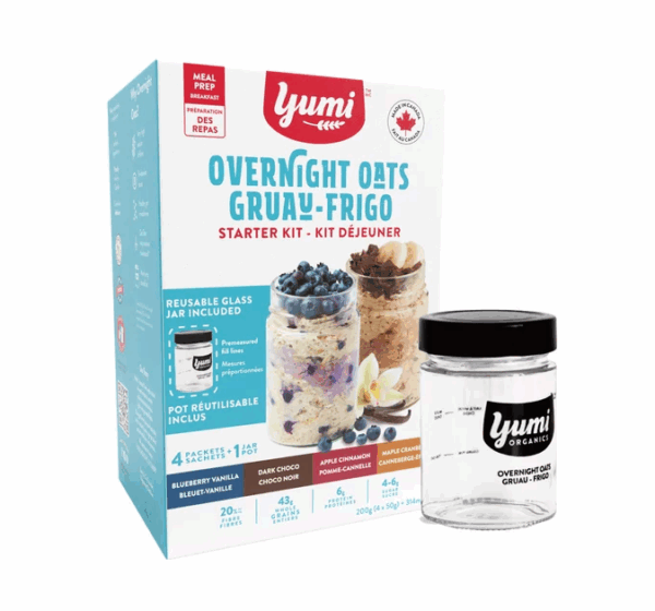 YUMI: Starter Kit Overnight Oats, 7.05 oz