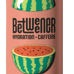 BETWEENER: Hydration Caffeine Watermelon Peach, 12 fo