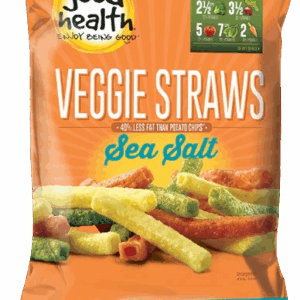 GOOD HEALTH: Veggie Straws Sea Salt, 6.75 oz